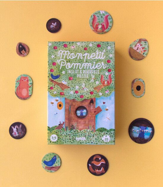 Londji Puzzle // Mon Petit Pommier (20 Parça)