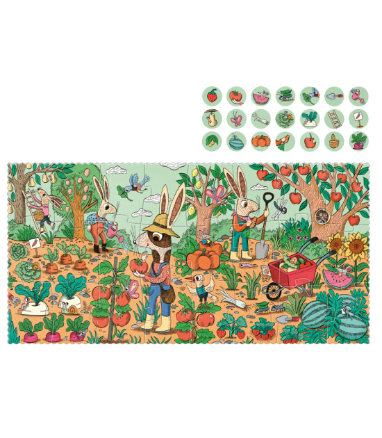 Londji Puzzle // Rabbit's Garden (24 Parça)