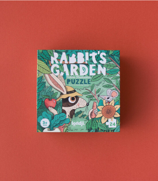 Londji Puzzle // Rabbit's Garden (24 Parça)