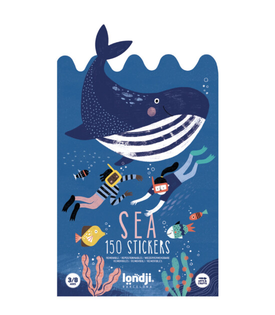 Londji Activities Stickers // Sea