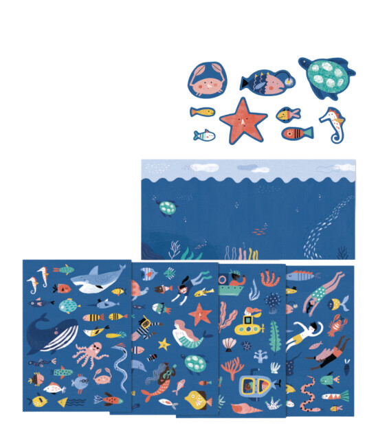 Londji Activities Stickers // Sea