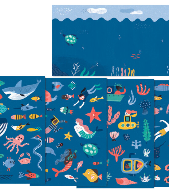 Londji Activities Stickers // Sea