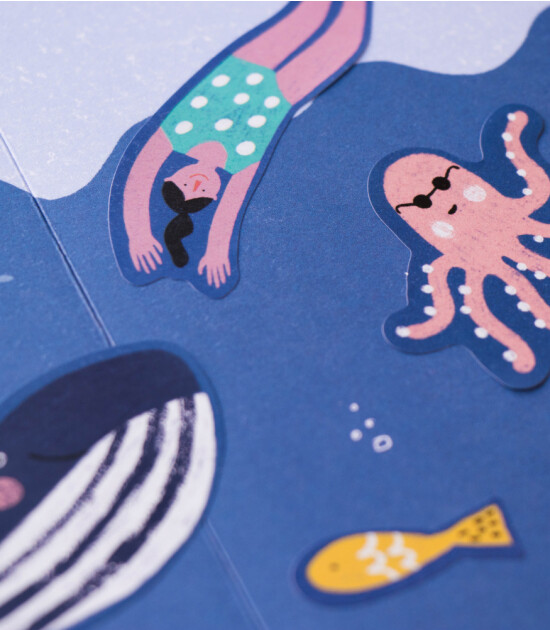 Londji Activities Stickers // Sea