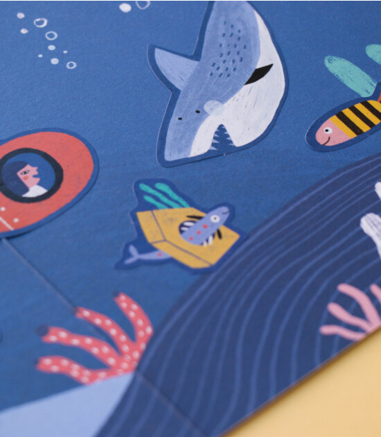 Londji Activities Stickers // Sea