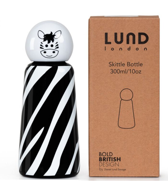 Lund London Skittle Termos Su Şişesi (300 ml) // Zebra