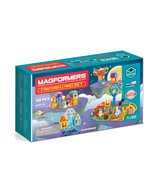 Magformers Mıknatıslı Fantasy Land Set (126 Parça)