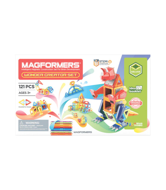 Magformers Mıknatıslı Wonder Creator Set (121 Parça)