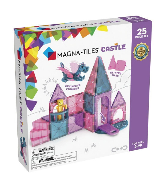 Magna-Tiles Castle (25 Parça) // Prenses Şatosu