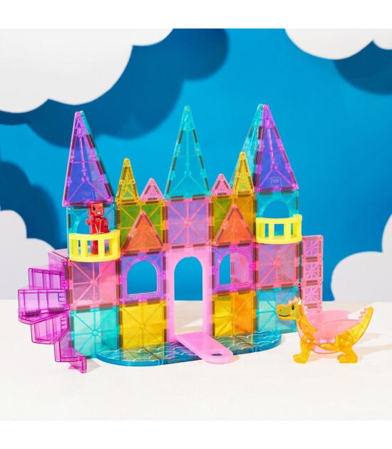 Magna-Tiles Castle DLX + microMAGS (48 Parça) // Prenses Şatosu