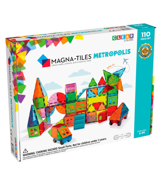 Magna-Tiles Metropolis (110 Parça)