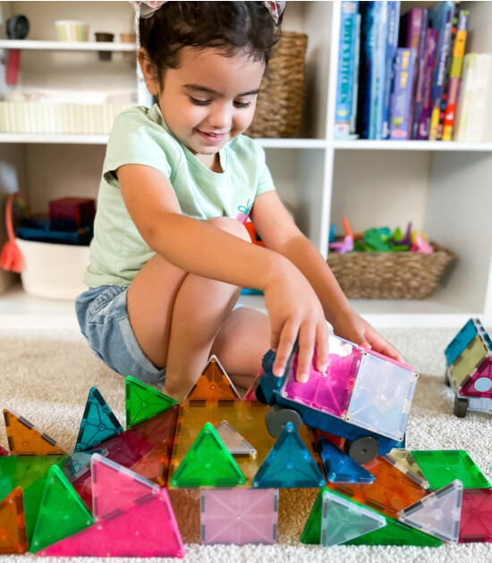 Magna-Tiles Grand Prix (50 Parça)