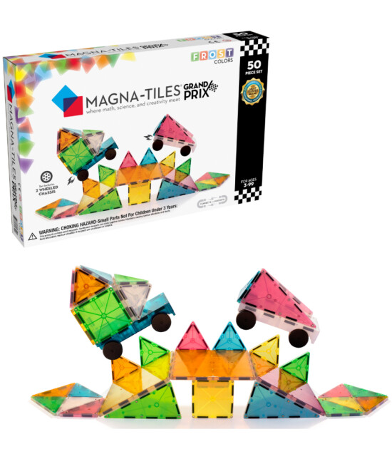 Magna-Tiles Grand Prix (50 Parça)