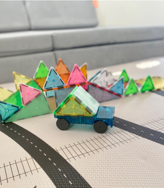 Magna-Tiles Grand Prix (50 Parça)