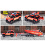 Majorette Land Rover Fire Rescue + Boat