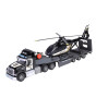 Majorette Mack Truck + Police Helicopter