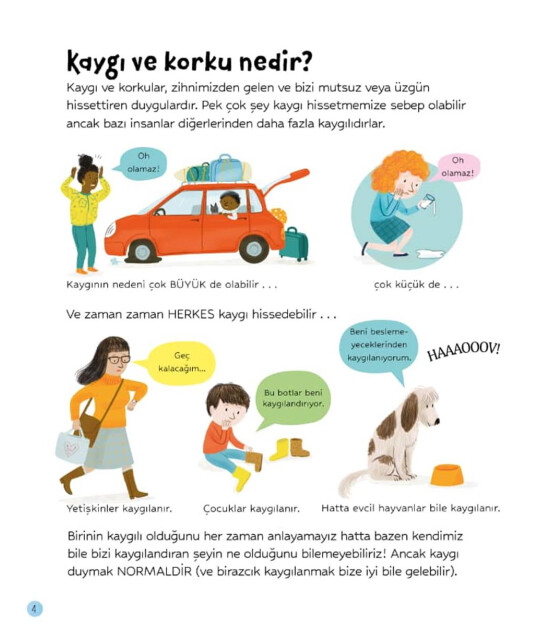 Megakids Yayıncılık Kaygı Ve Korkular Hakkında Her Şey