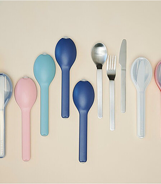 Mepal Ellipse Set Cutlery // Nordic Blue