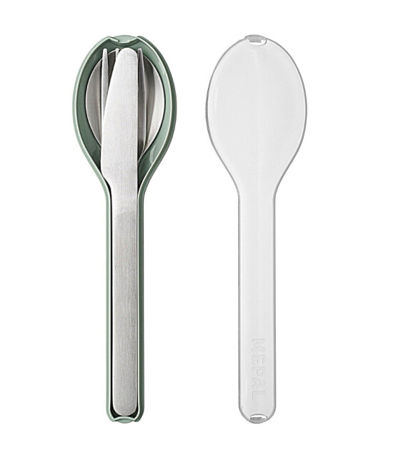 Mepal Ellipse Set Cutlery // Nordic Sage