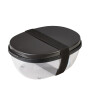 Mepal Ellipse Salad Box // Nordic Black