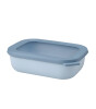 Mepal Cirqula Rectangular Multi Bowl (1000 ml) // Nordic Blue