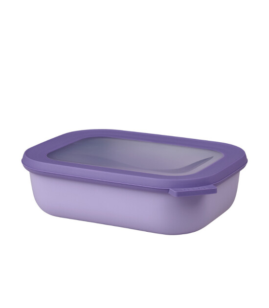 Mepal Cirqula Rectangular Multi Bowl (1000 ml) // Vivid Lilac