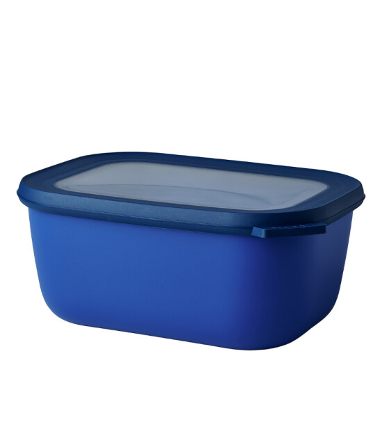 Mepal Cirqula Rectangular Multi Bowl (1500 ml) // Vivid Blue