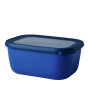 Mepal Cirqula Rectangular Multi Bowl (1500 ml) // Vivid Blue