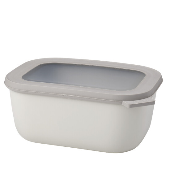 Mepal Cirqula Rectangular Multi Bowl (1500 ml) // Nordic White