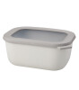 Mepal Cirqula Rectangular Multi Bowl (1500 ml) // Nordic White