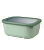 Mepal Cirqula Rectangular Multi Bowl (3000 ml) // Nordic Sage