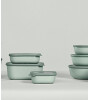 Mepal Cirqula Rectangular Multi Bowl (1500 ml) // Nordic Sage