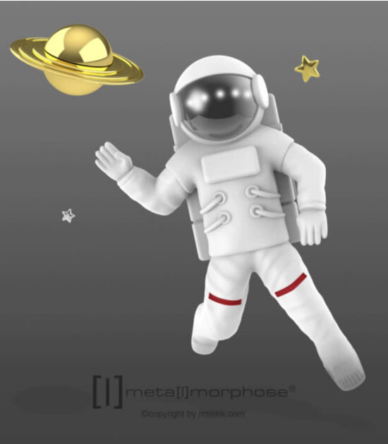 Metalmorphose Anahtarlık // Astronot