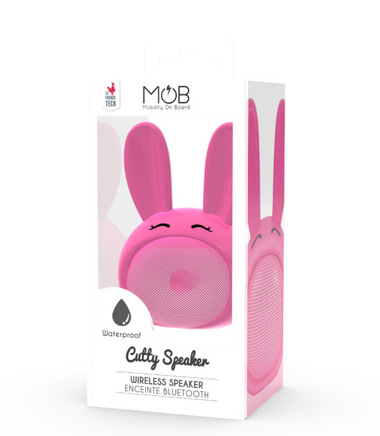 MOB Cutie Tavşan Bluetooth Hoparlör // Pembe