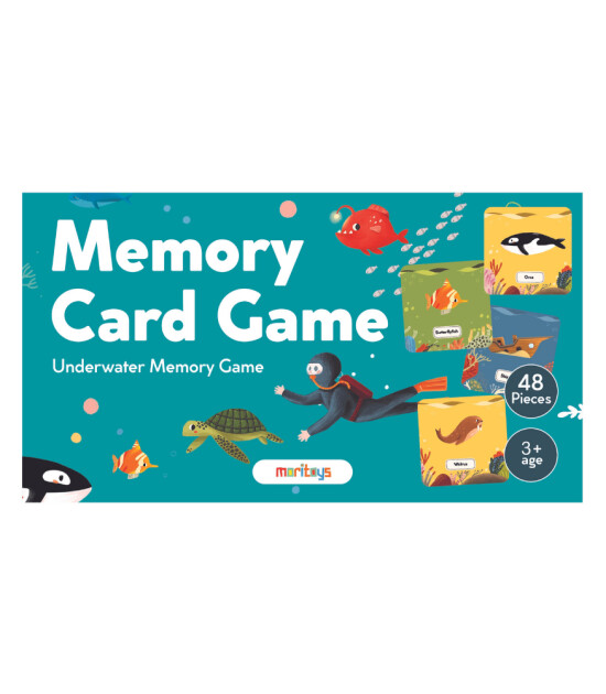 moritoys Memory Card Game - Hafıza ve Eşleştirme Oyunu