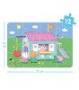 moritoys Peppa Pig Progressive Puzzle // A Happy Day (12 - 16- 24 Parça)