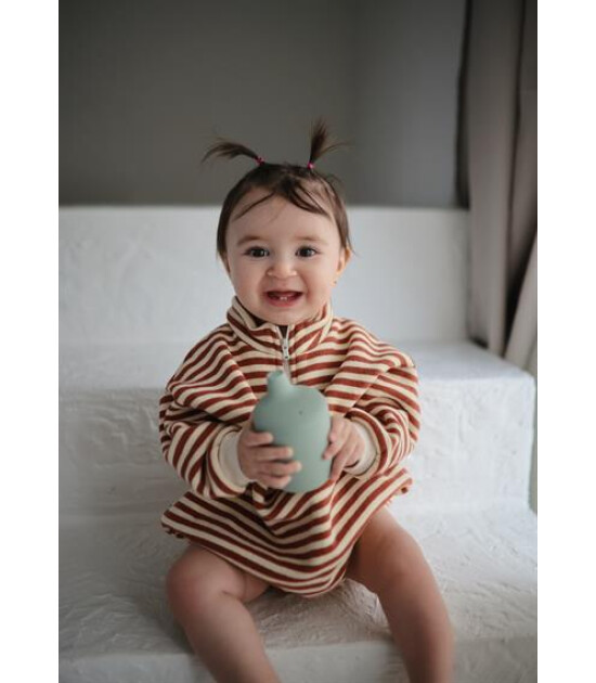 Mushie Pipetli Silikon Sippy Cup // Shifting Sand