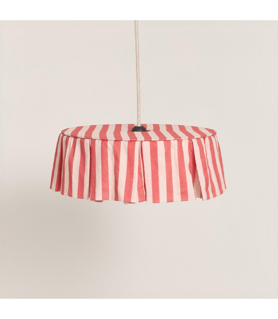 Nobodinoz Vibes Aydınlatma Şapkası (40 cm) // Red Stripes