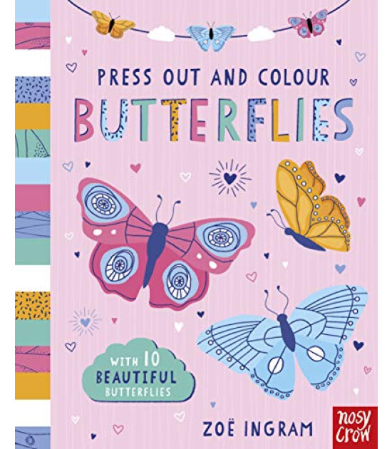 Nosy Crow Press Out and Colour: Butterflies