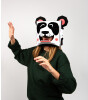 OMY XXL Karton 3D Maske // Panda