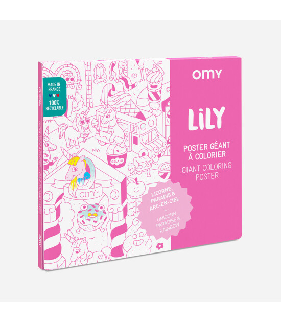 OMY Poster & Stickers // Lily