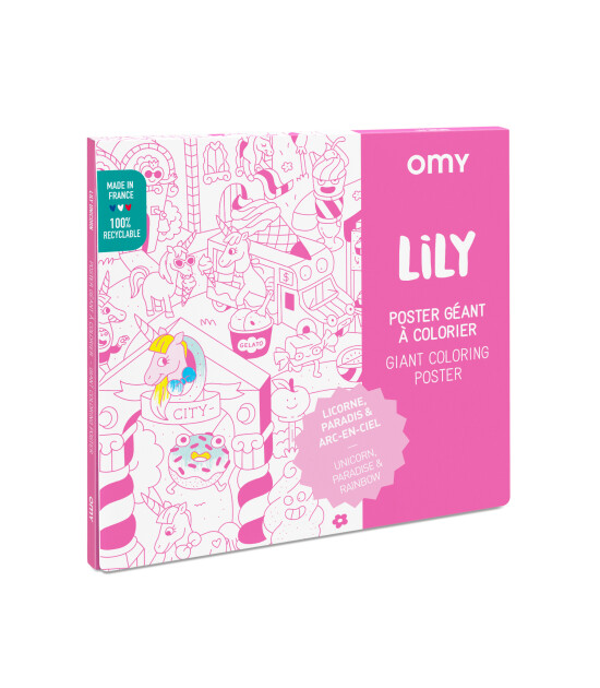 OMY Poster & Stickers // Lily