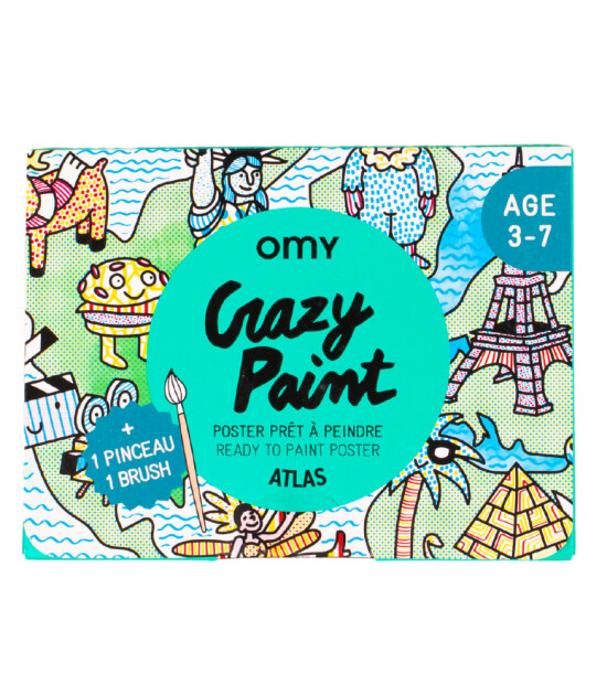 OMY Crazy Paint Sürpriz Boya Kiti // Atlas