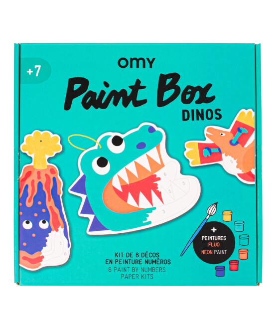 OMY Paint Box Sayılarla Boyama // Dinos