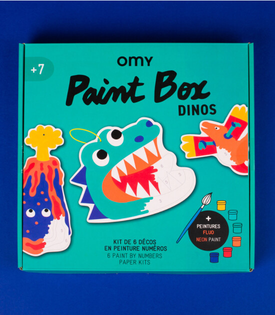 OMY Paint Box Sayılarla Boyama // Dinos