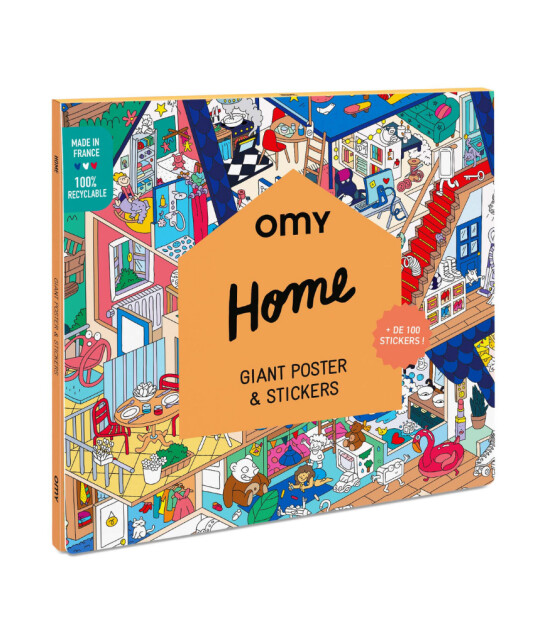 OMY Poster & Stickers // Home