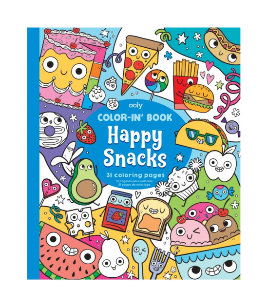 Ooly Boyama Kitabı // Happy Snacks