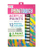 Ooly Paintology Akrilik Boya Seti // Pastel (12 Adet)