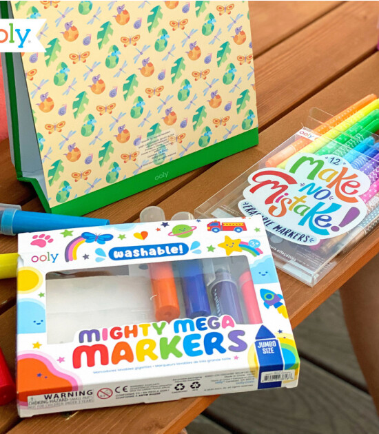 Ooly - Mighty Mega Markers - Set of 8