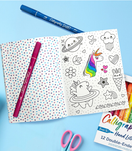 Ooly Stickiville Color-in Sticker Kitabı