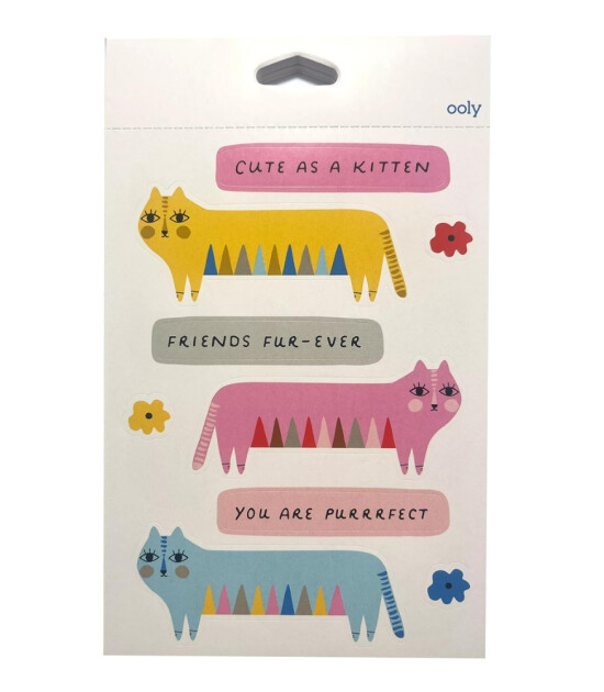 Ooly Stickiville Çıkartma Kitabı - A Whole Lotta Stickers! // Dress Up Cats